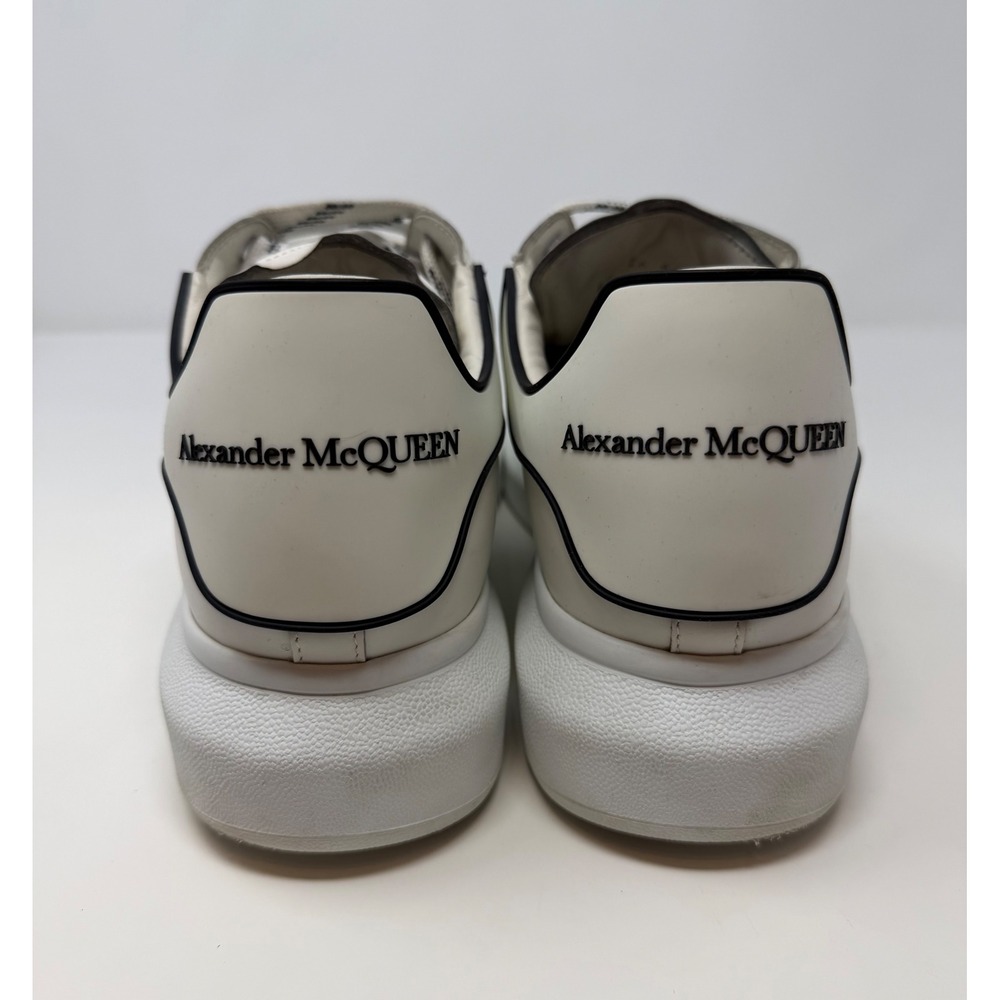 Alexander McQueen Oversized Sneaker White/Black Trim Size 13.5 US 46.5 EU - Picture 5 of 8